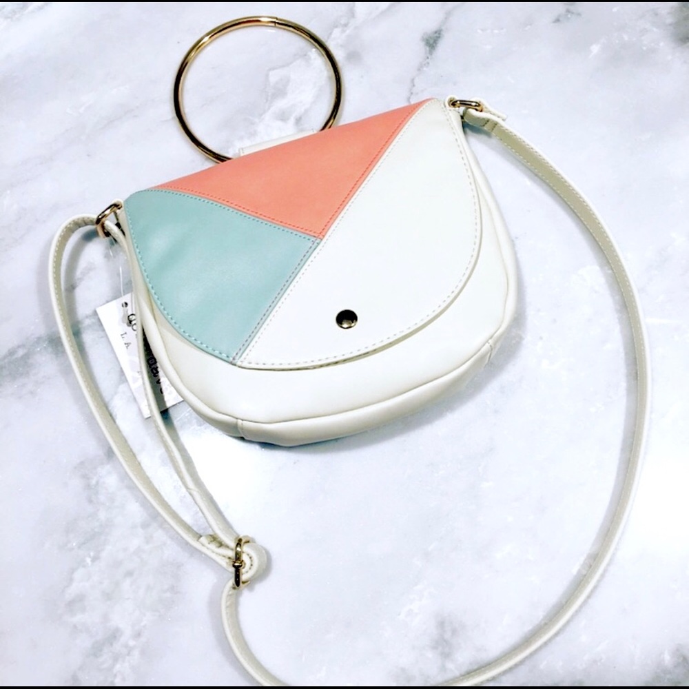 Brand new Purse ⚜️GOLD RING • Crossbody bag NWT❣️